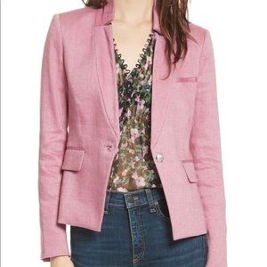 Veronica beard up collar blazer